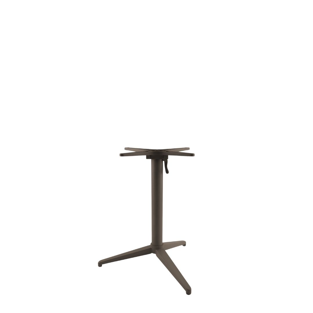 Eetkamertafel Tafelpoot Vouwbaar - Brons - Metaal - LABEL51