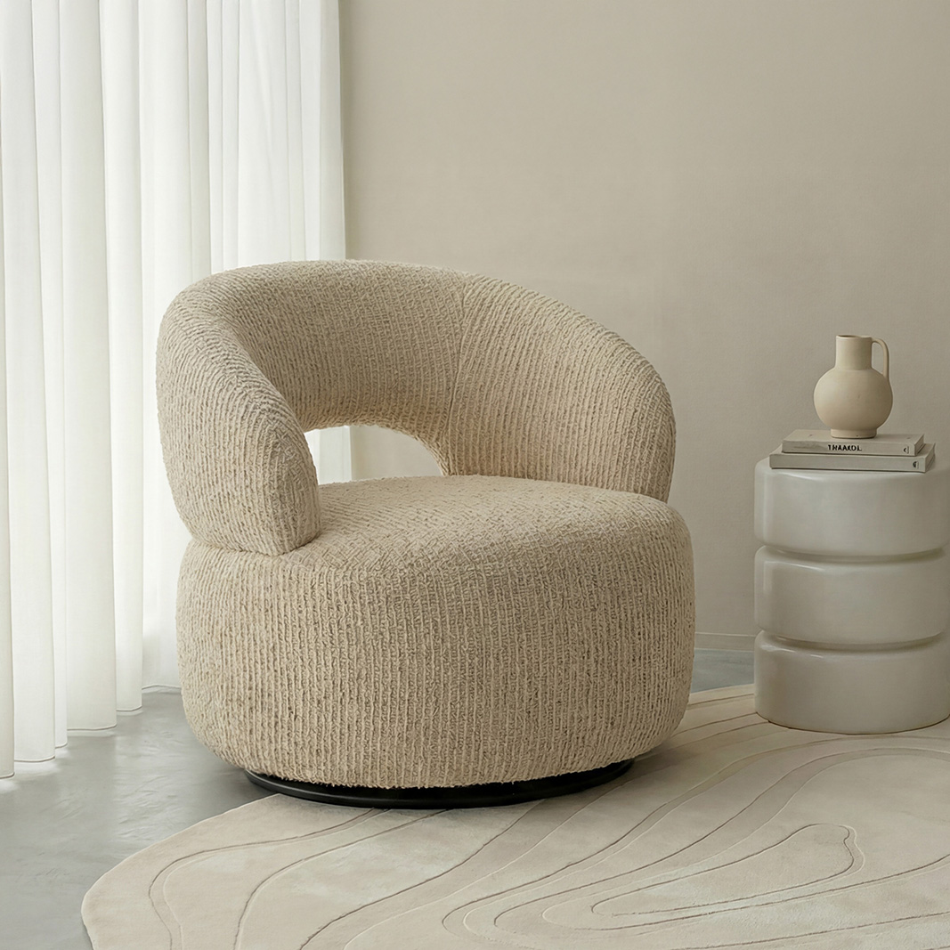 Fauteuil Nusanna - Naturel - Silencio - LABEL51