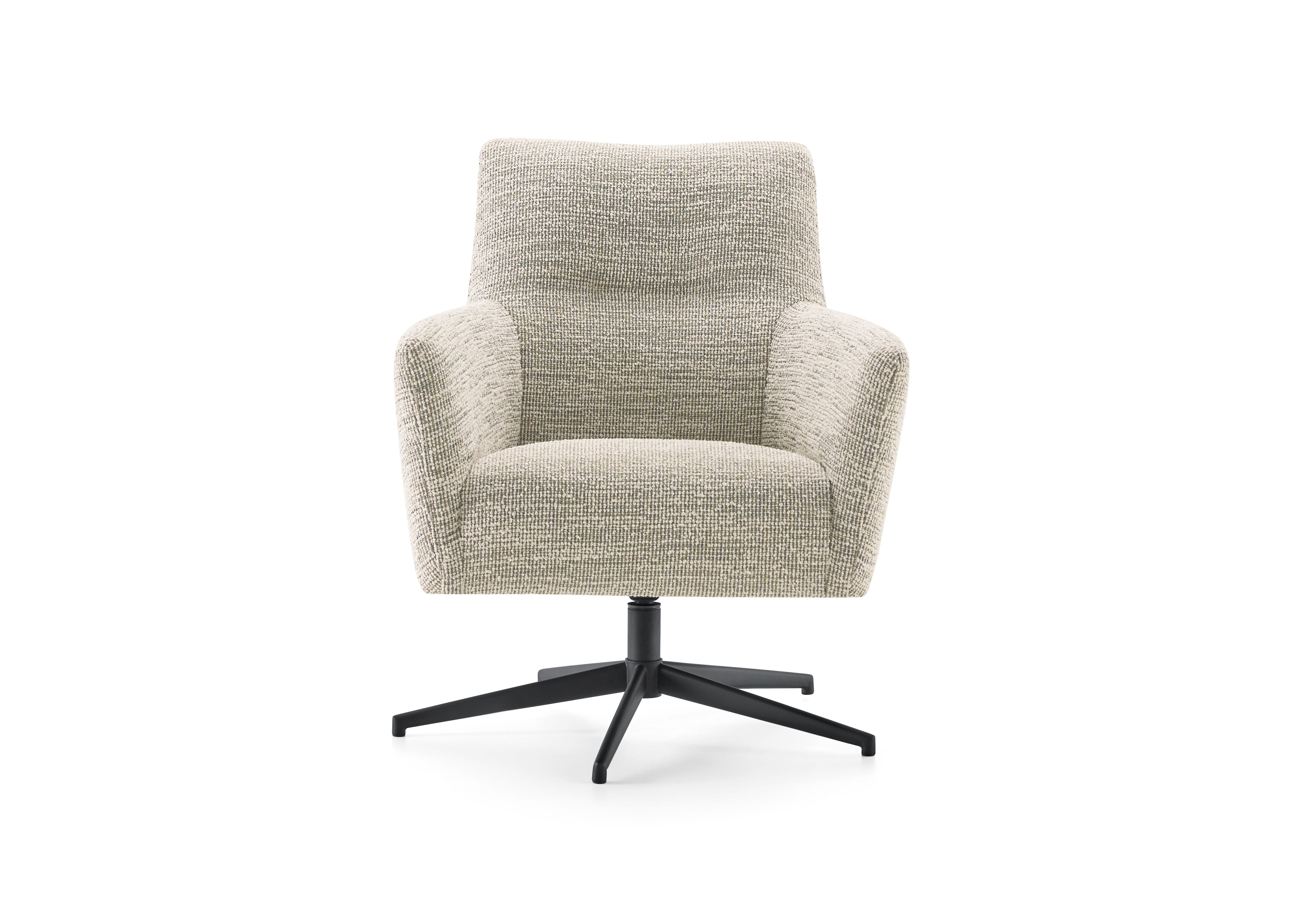 Glenwood fauteuil en hocker - Teal - 2647 - Baenks