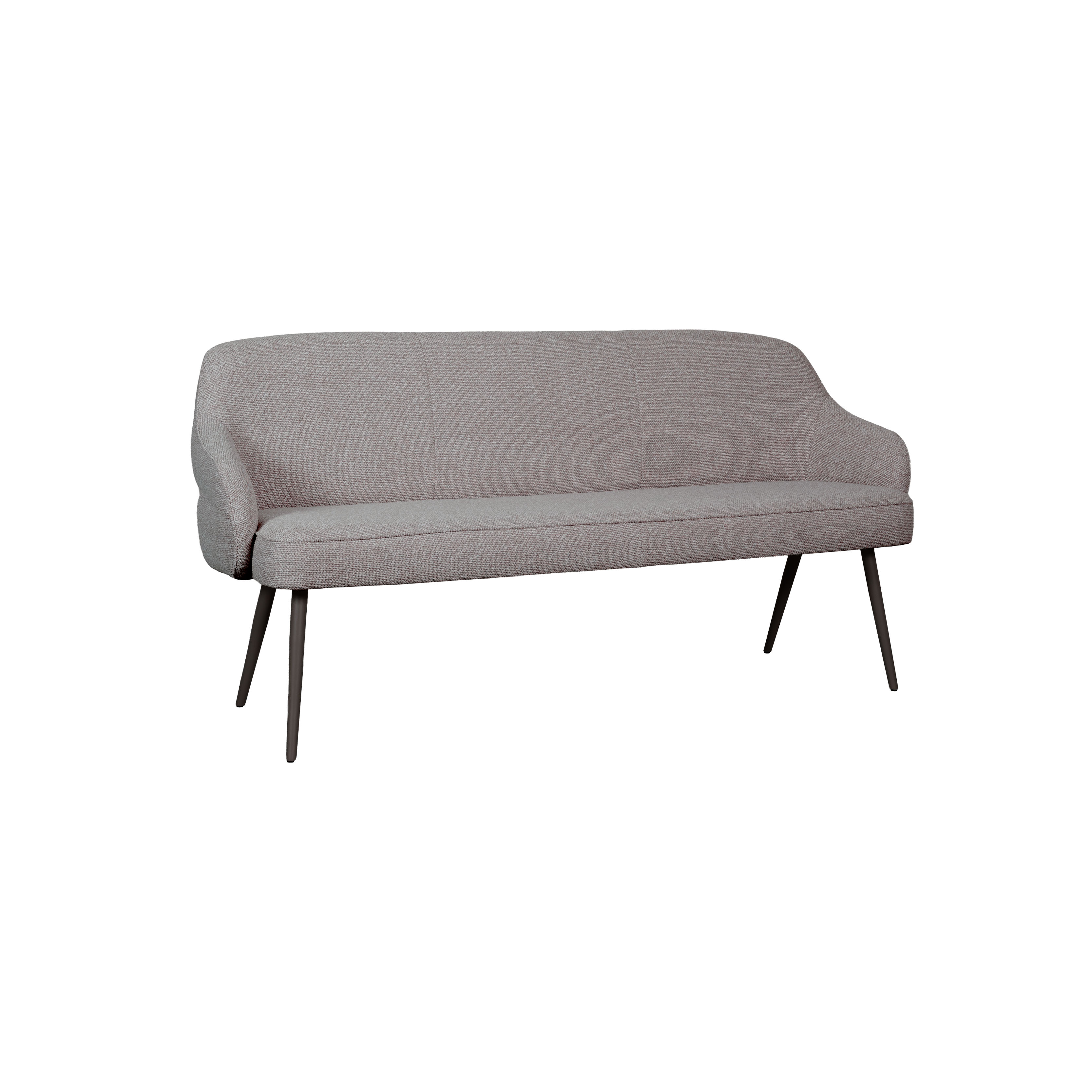 Eetkamerbank Bern - Mushroom - Boucle - LABEL51