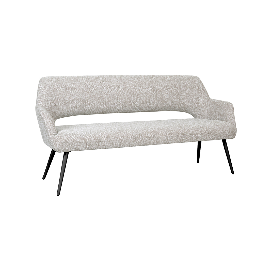 Eetkamerbank Sunray - Naturel - Boucle - LABEL51