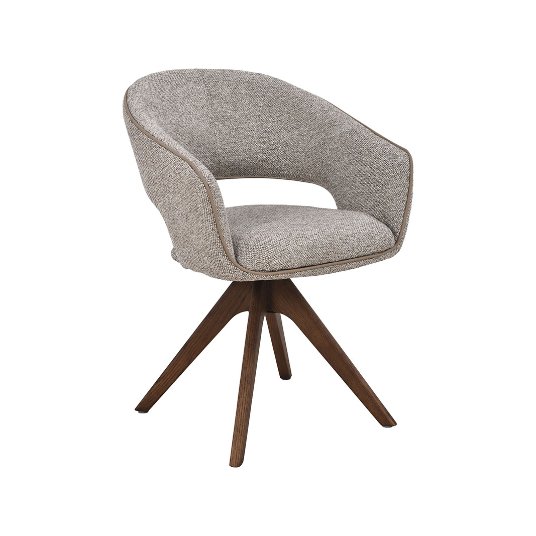 Eetkamerstoel Osuma - Beige - Prestige - LABEL51