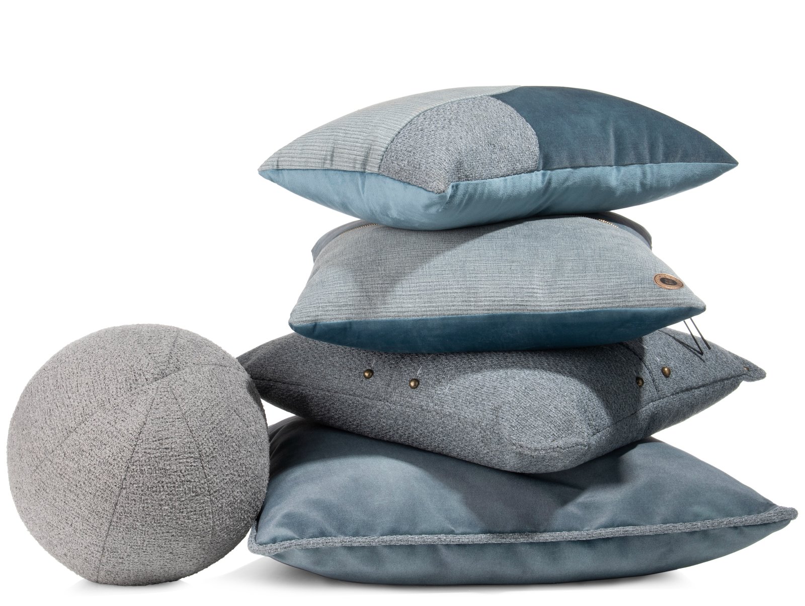 Sierkussen Coco Maison - Blauw - - Coco Maison