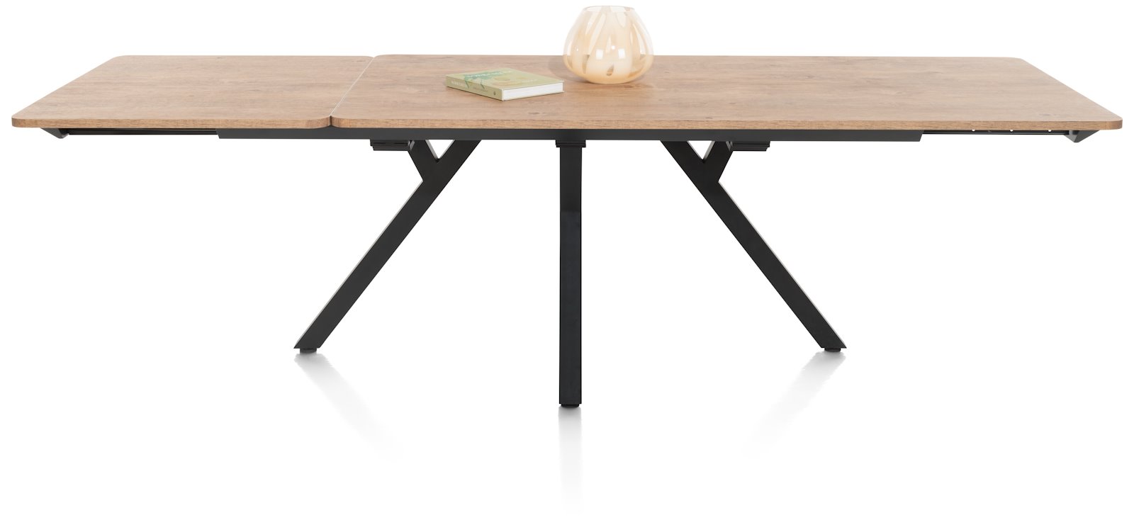 Eetkamertafel Perth - Bruin - - Happy at Home