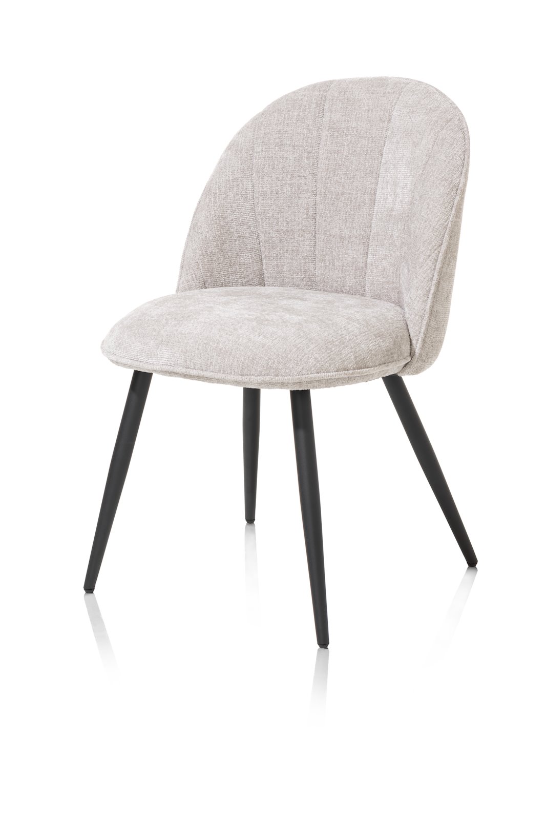 Eetkamerstoel Aron - Kiezel - - Happy at Home