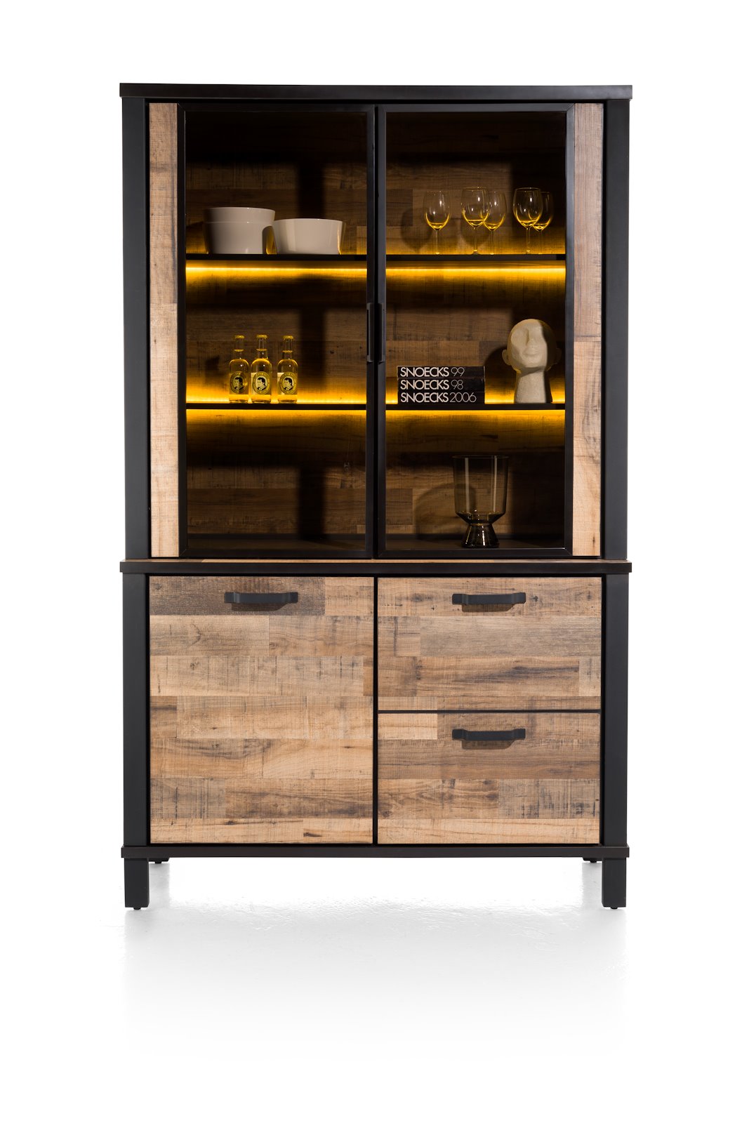 Dressoir Sardinie - Bruin - - Happy at Home
