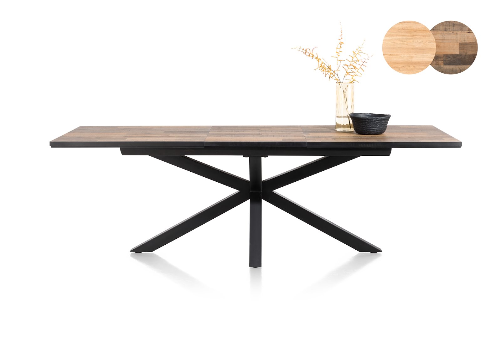 Eetkamertafel Sardinie - Naturel - - Happy at Home