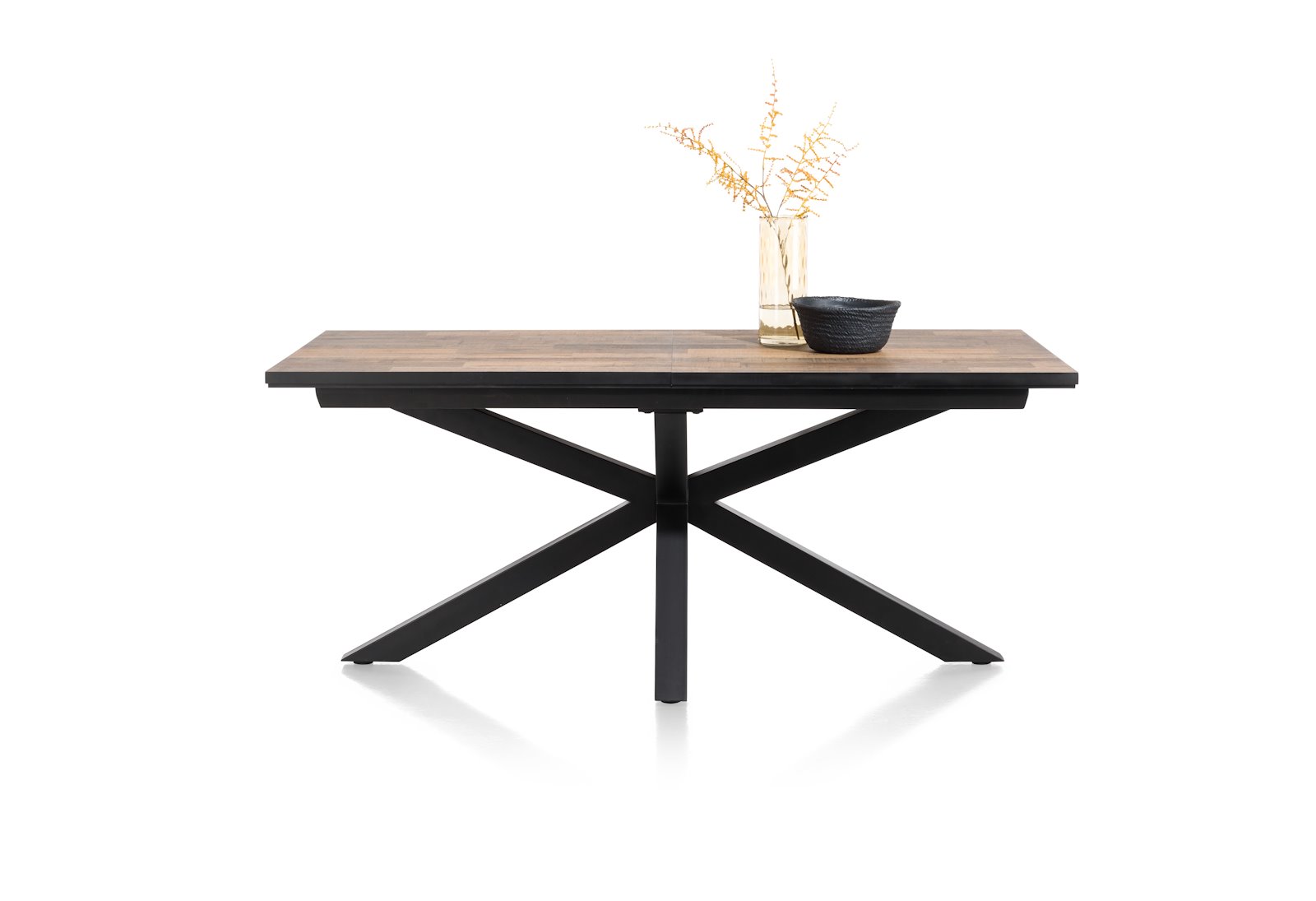 Eetkamertafel Sardinie - Bruin - - Happy at Home