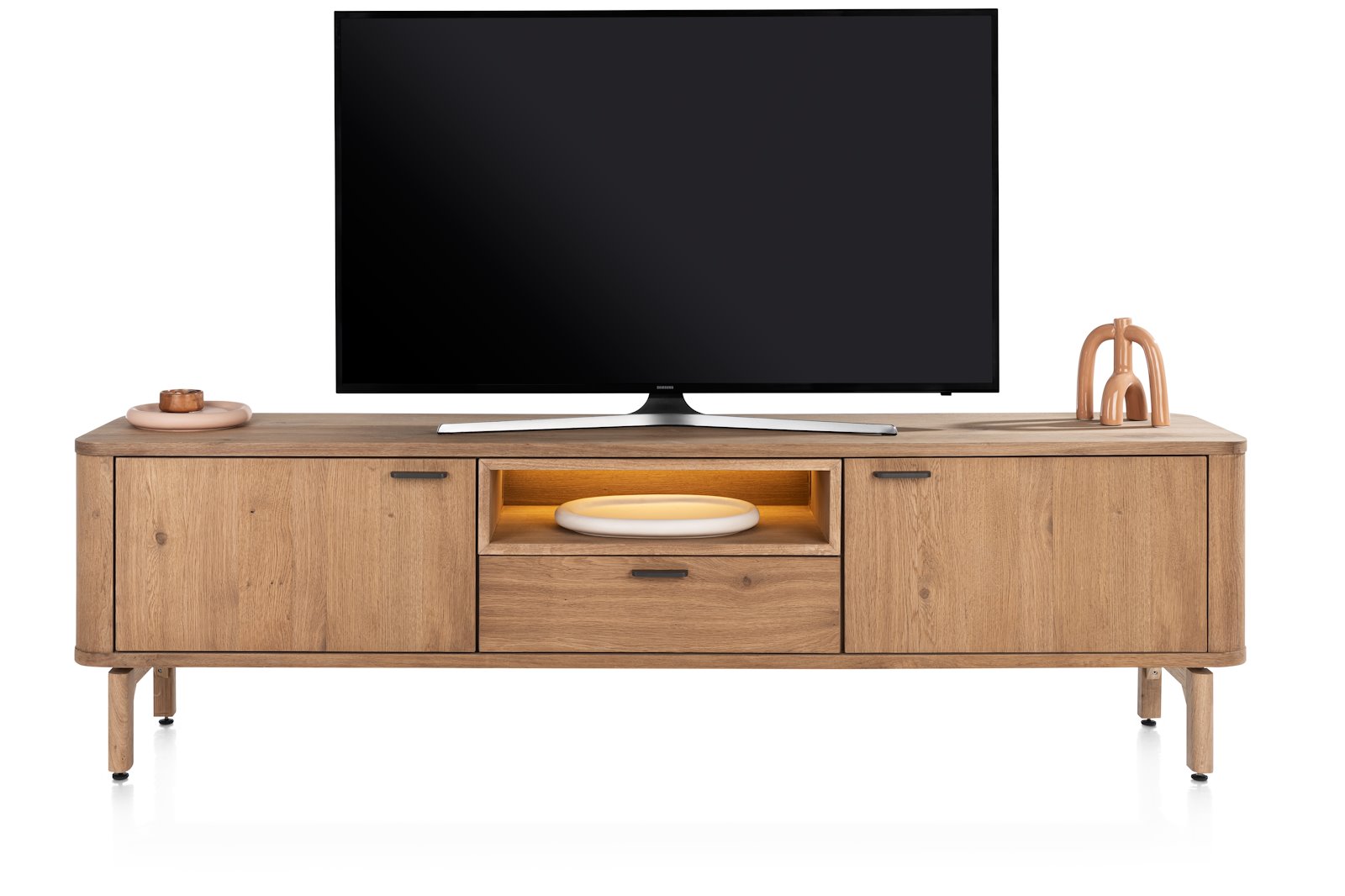 Tv-meubel Zade - Bruin - - Happy at Home