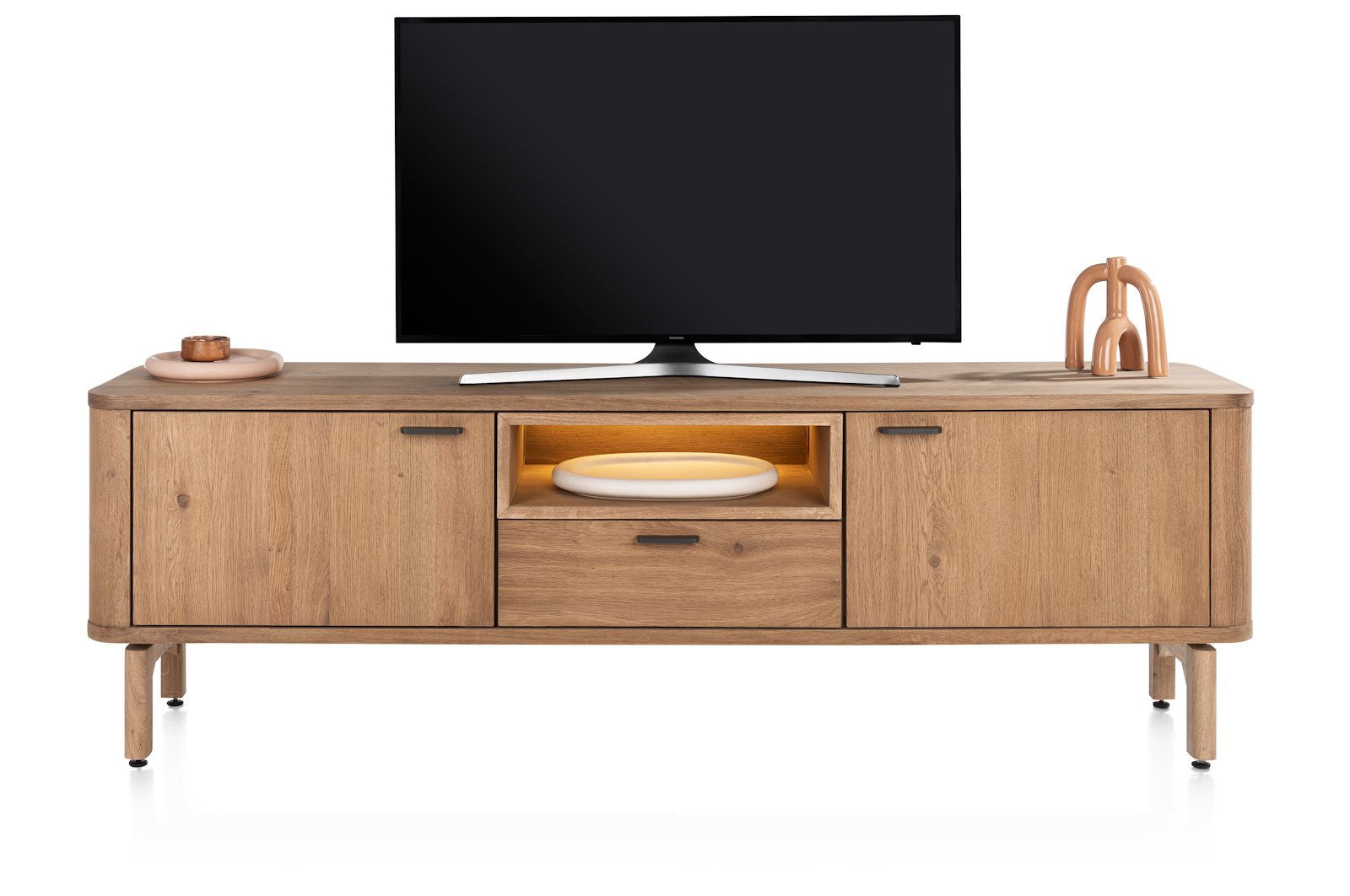 Tv-meubel Zade - Bruin - - Happy at Home