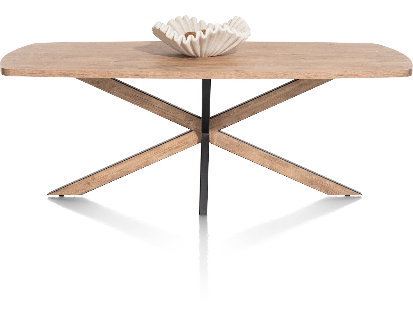 Eetkamertafel Pantin - Bruin - - Happy at Home