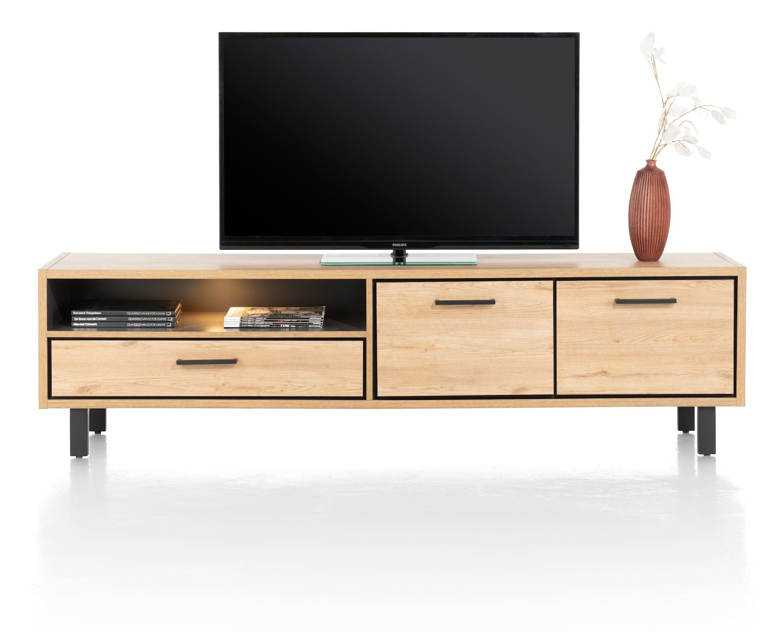 Tv-meubel Ostrava - Naturel - - Happy at Home