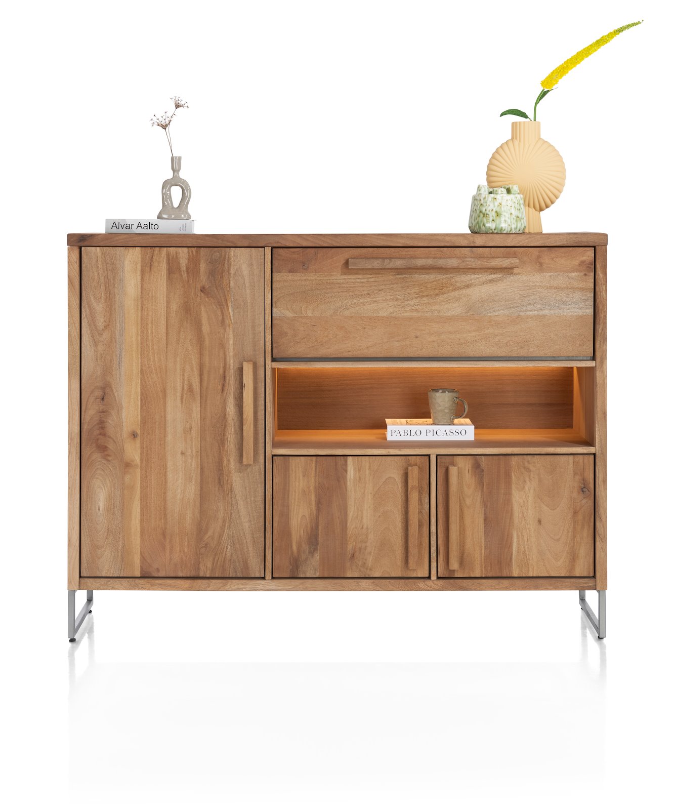 Dressoir Everest - Bruin - - Happy at Home
