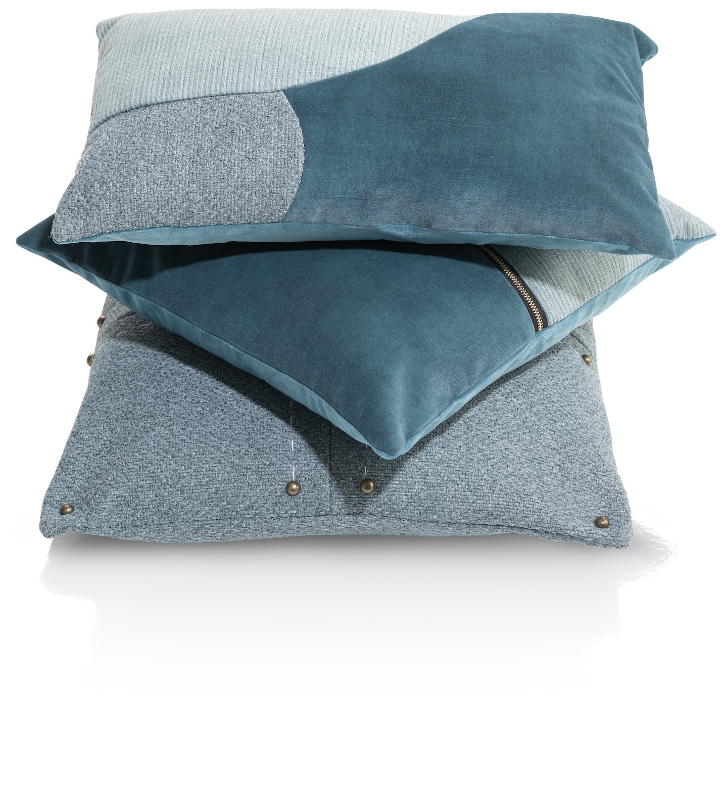 Sierkussen Coco Maison - Blauw - - Coco Maison