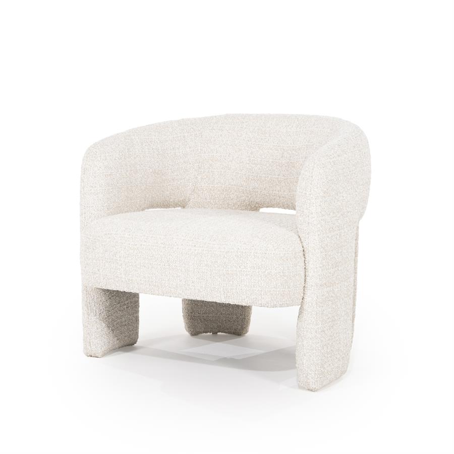 Fauteuil Hamilton - Beige - - Eleonora