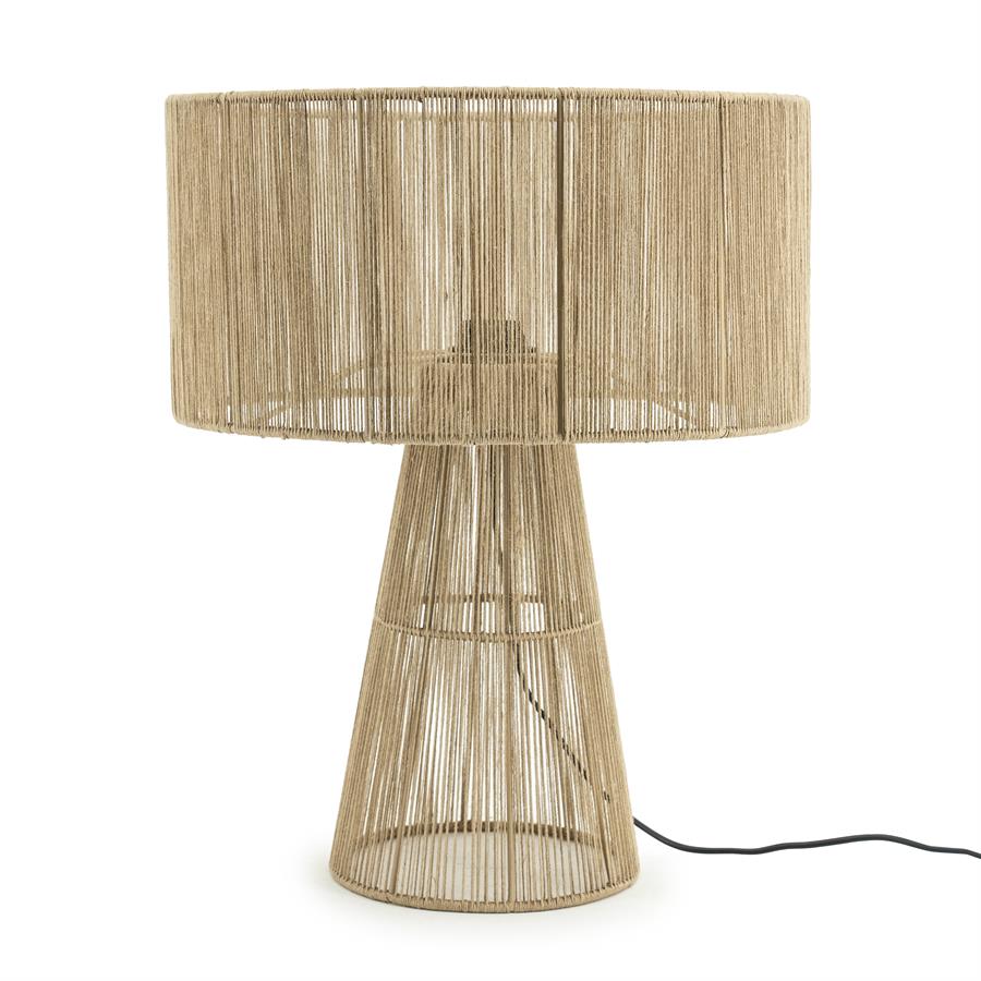 Tafellamp Oshu - Natuurlijk - Jute - 40x40x50 cm - By Boo