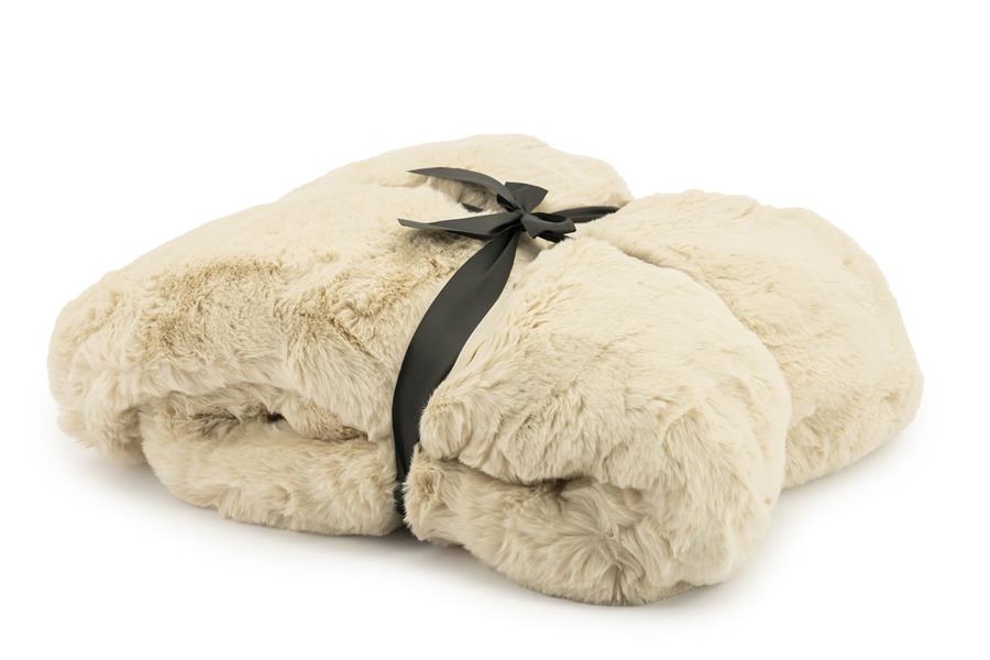Decoratie Mosa - Beige - 100% polyester - By Boo