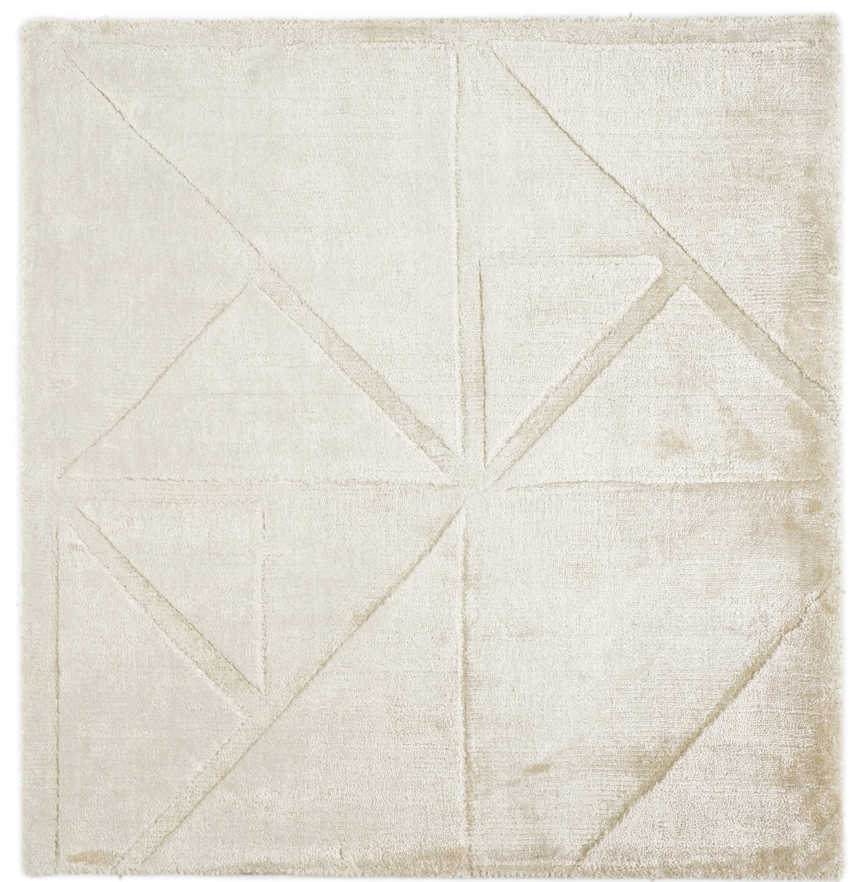 Vloerkleed Yuna - Beige - Viscose - Richmond Interiors