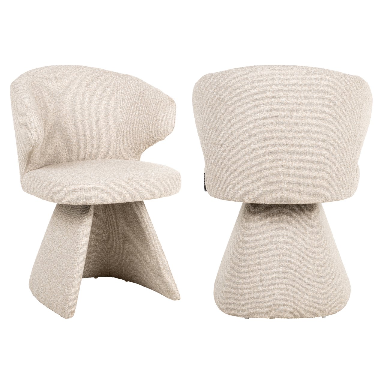 Eetkamerstoel Zenith - Biscotti - Stof - Richmond Interiors