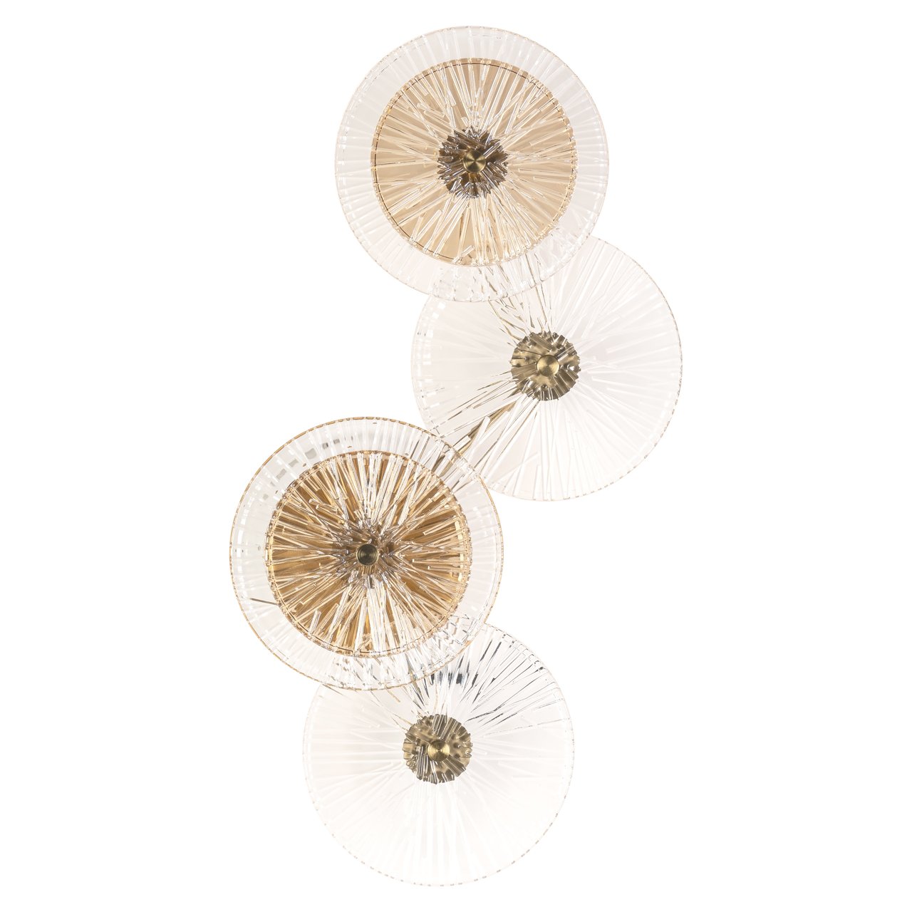 Wandlamp Linzi - Brushed Gold - Metaal - Richmond Interiors