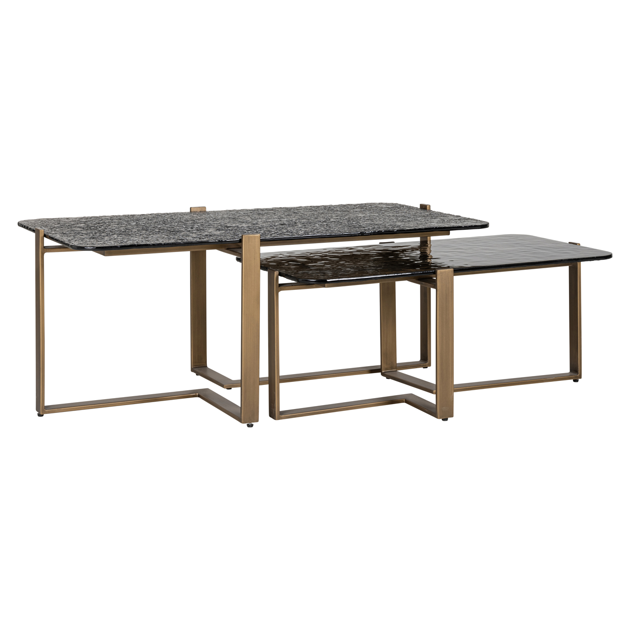 Salontafel Sterling - Brown - Metaal - Richmond Interiors
