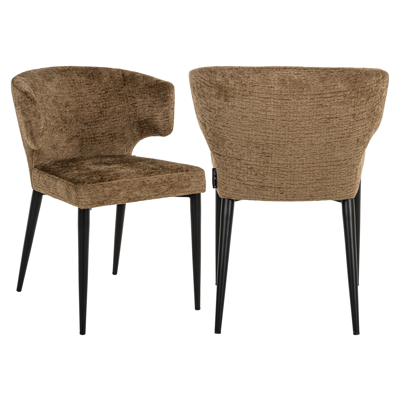 Eetkamerstoel Taylor - Brandy - Velvet - Richmond Interiors