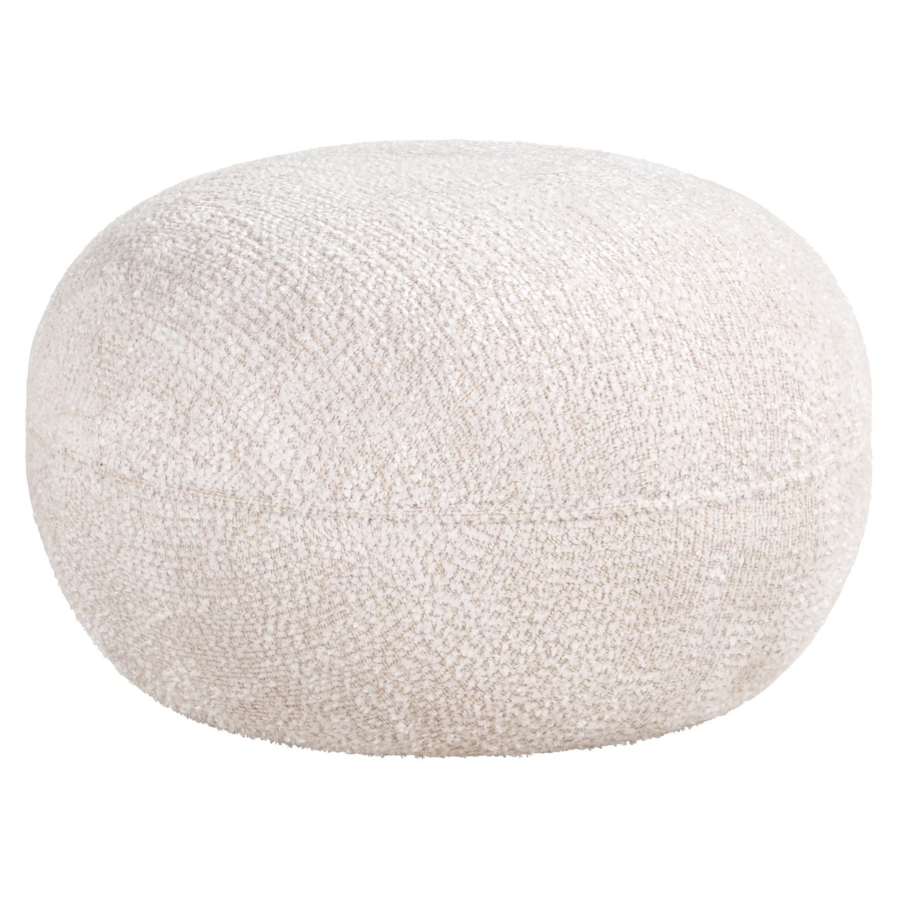 Poefs Jace - Cream - Geweven - Richmond Interiors