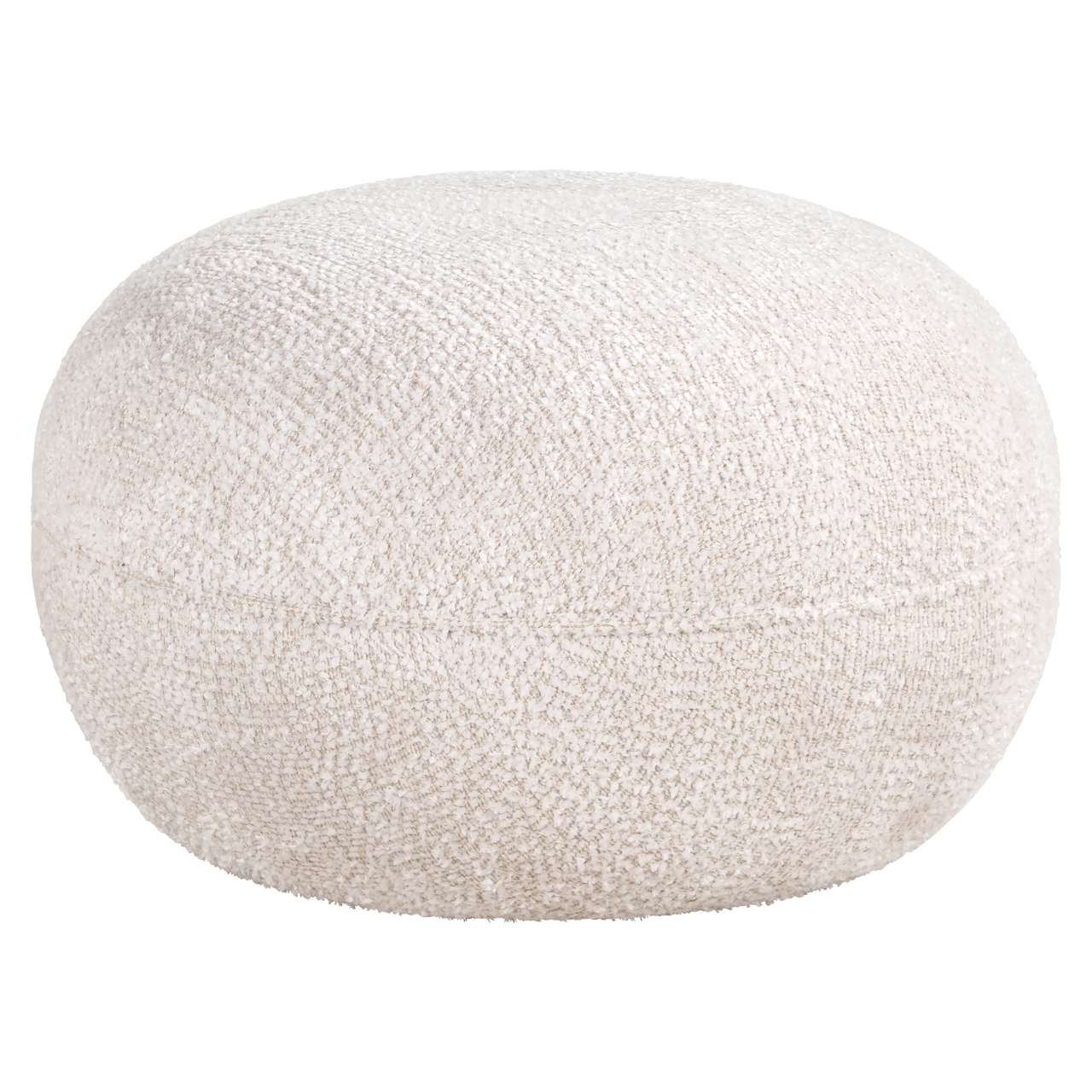 Poefs Jace - Cream - Geweven - Richmond Interiors