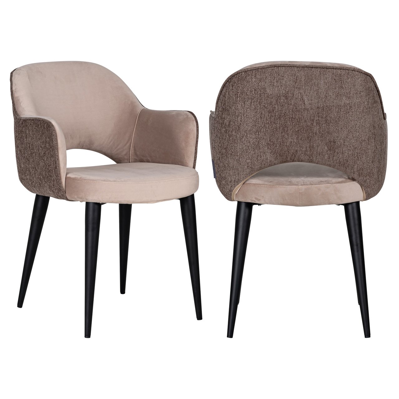 Eetkamerstoel Giovanna - Stone - Stof - Richmond Interiors