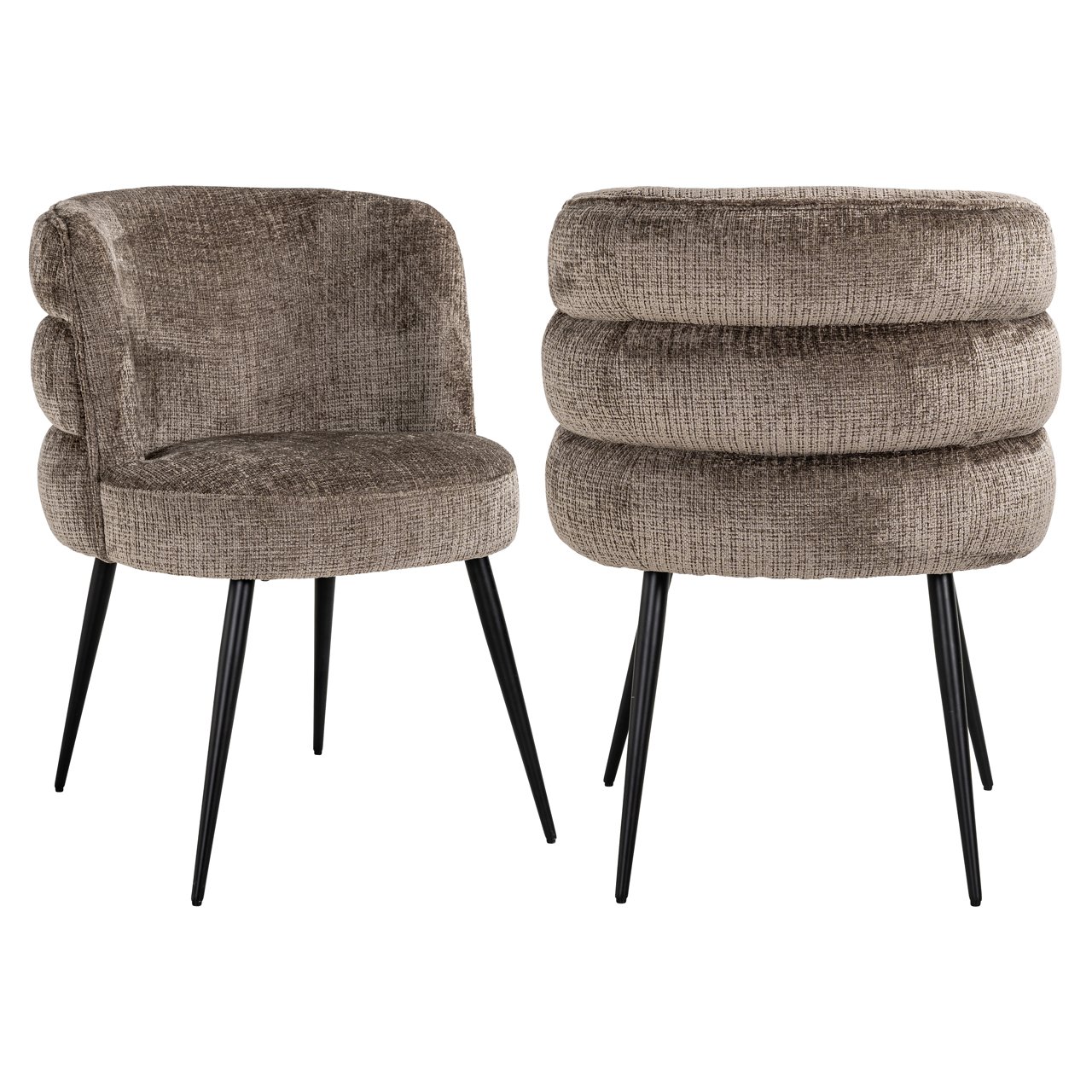 Eetkamerstoel Stella - Stone - Stof - Richmond Interiors