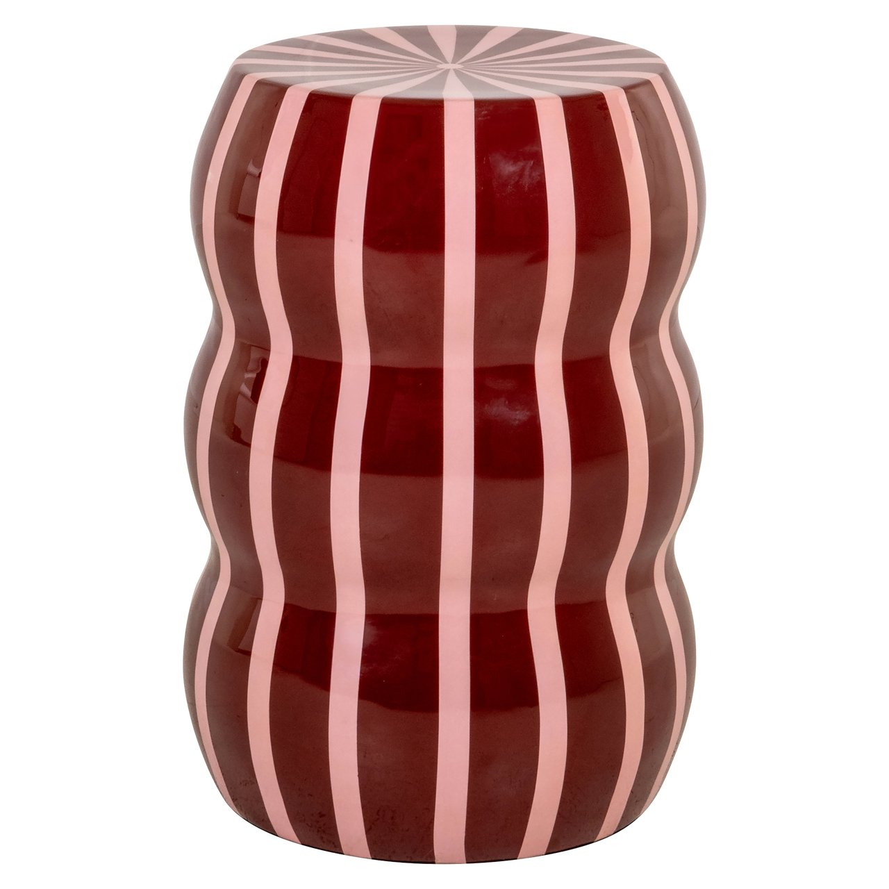 Bijzettafel Yalou - Burgundy | Pink - - Richmond Interiors