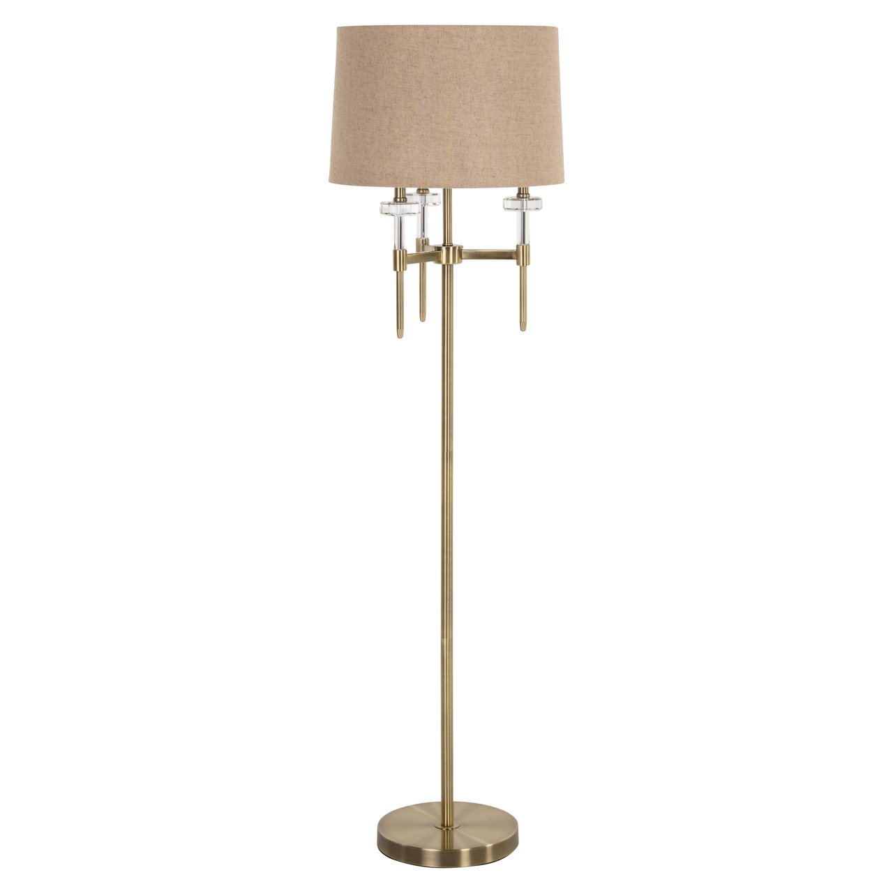Vloerlamp Josie - Brushed Gold - Metaal - Staande lamp - Richmond Interiors