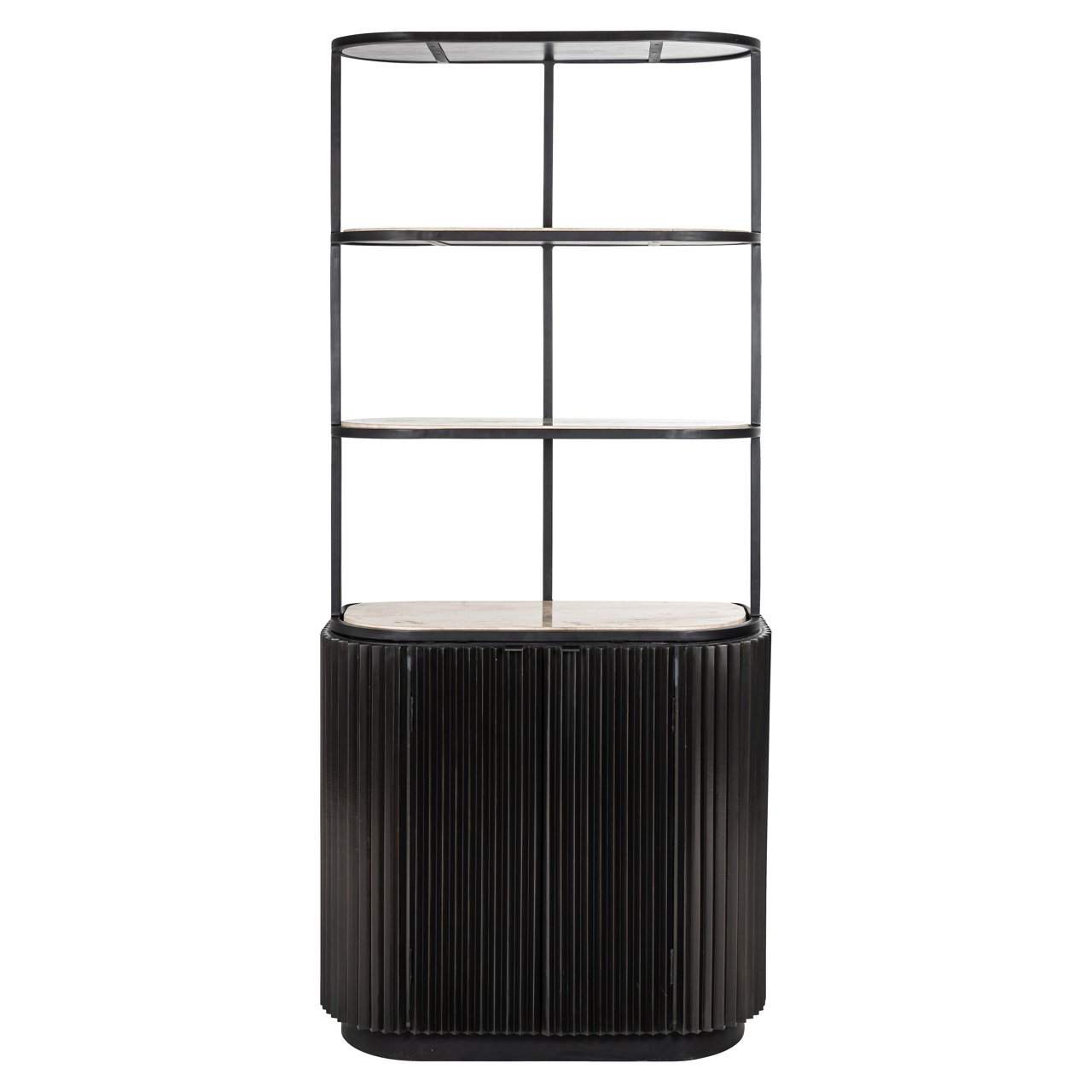 Bergkast Hampton - Dark Brown - - Richmond Interiors