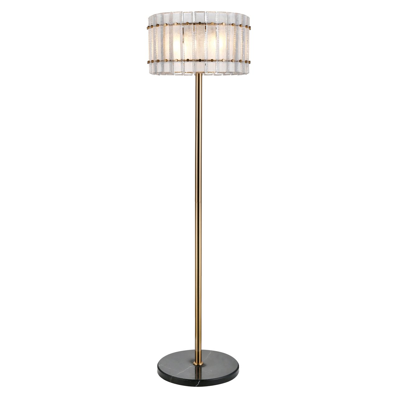 Vloerlamp Feline - Antique Brass - Metaal - Staande lamp - Richmond Interiors