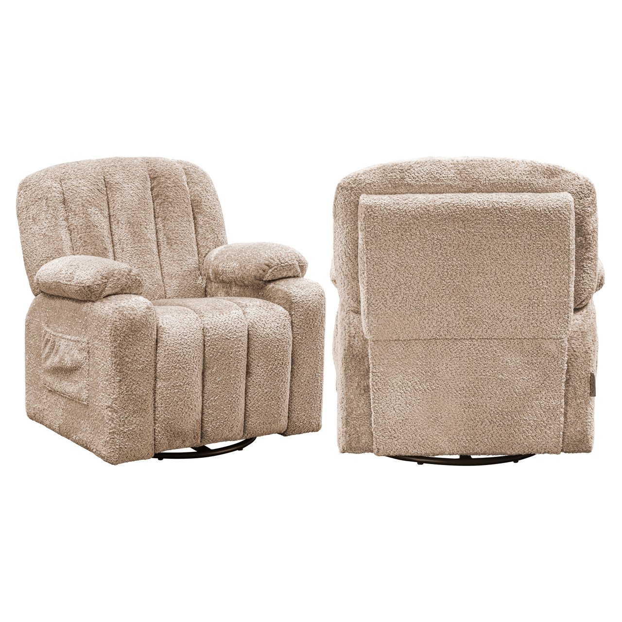 Fauteuil Mickey Kids - Natural - Stof - Richmond Interiors