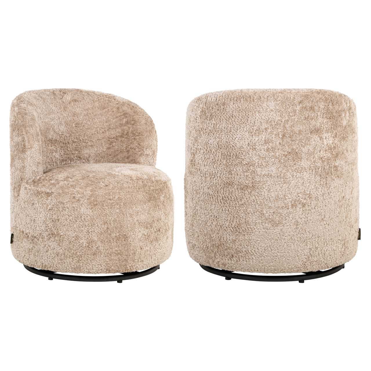 Fauteuil Jackie Kids - Zonder armleuning - Natural - Teddy - Japandi - Richmond Interiors