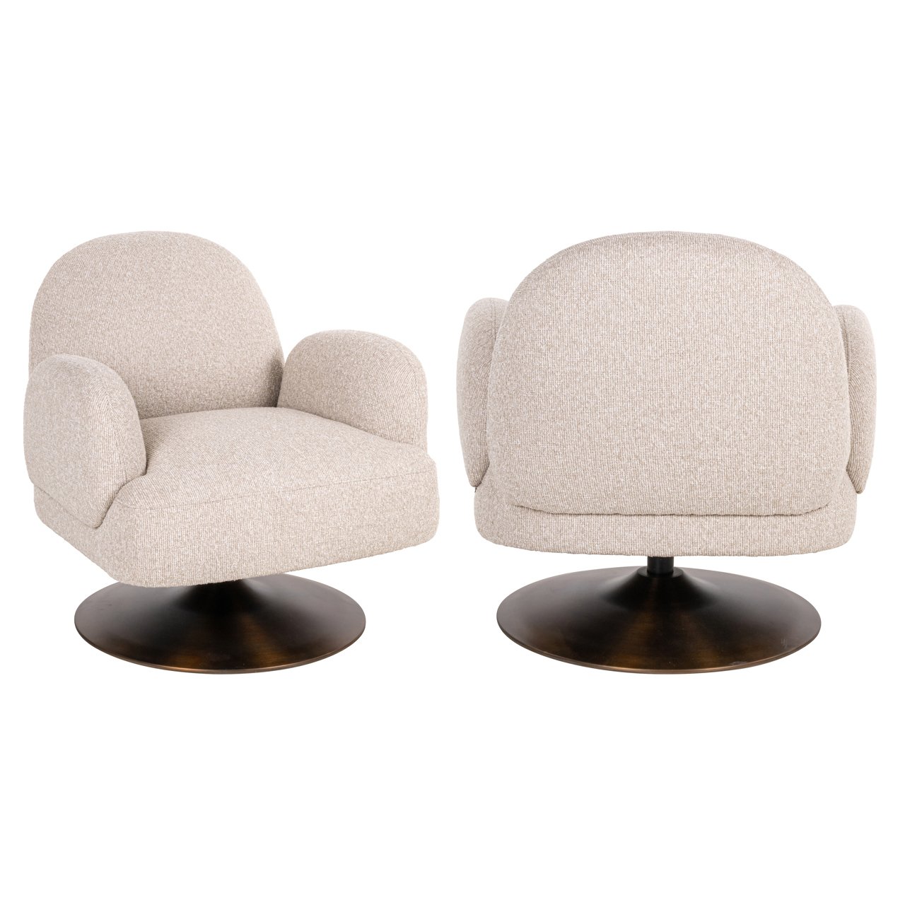 Fauteuil Kagney - Biscotti - Stof - Richmond Interiors
