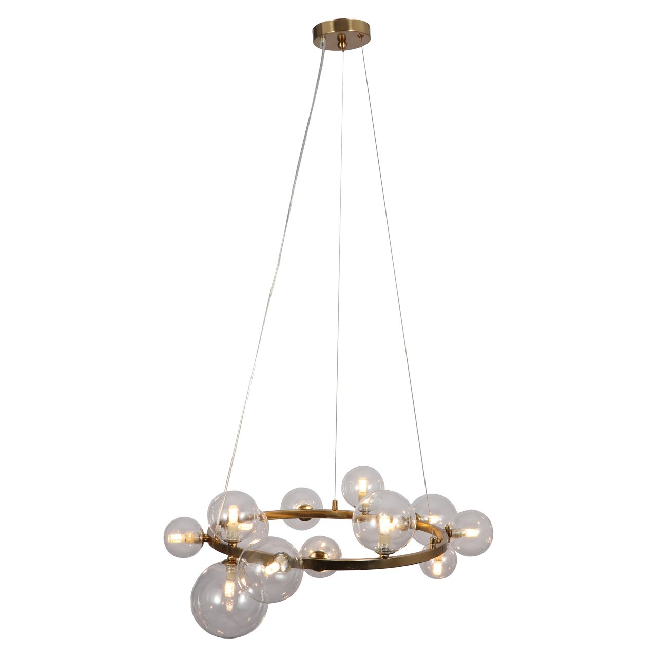 Hanglamp Yosie - Brushed Gold - Metaal - Richmond Interiors