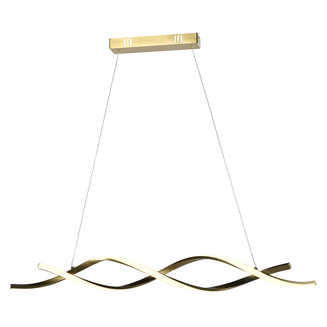 Hanglamp Lorine - Brushed Gold - Metaal - Richmond Interiors