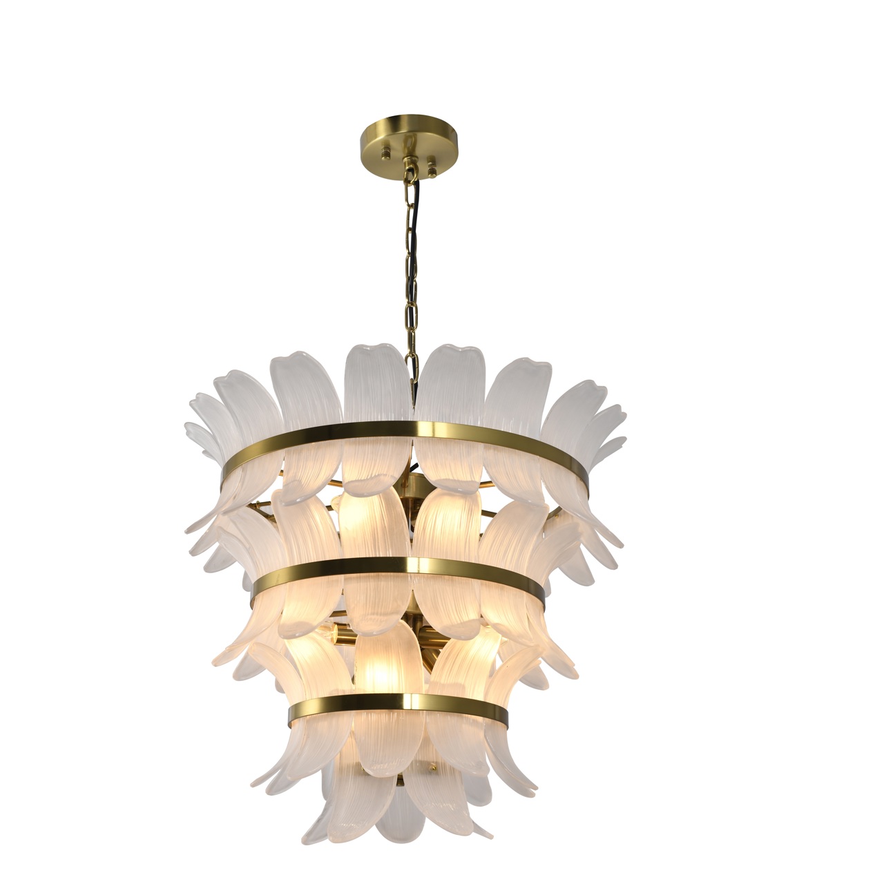 Hanglamp Ameline - Antique Brass - Metaal - Richmond Interiors