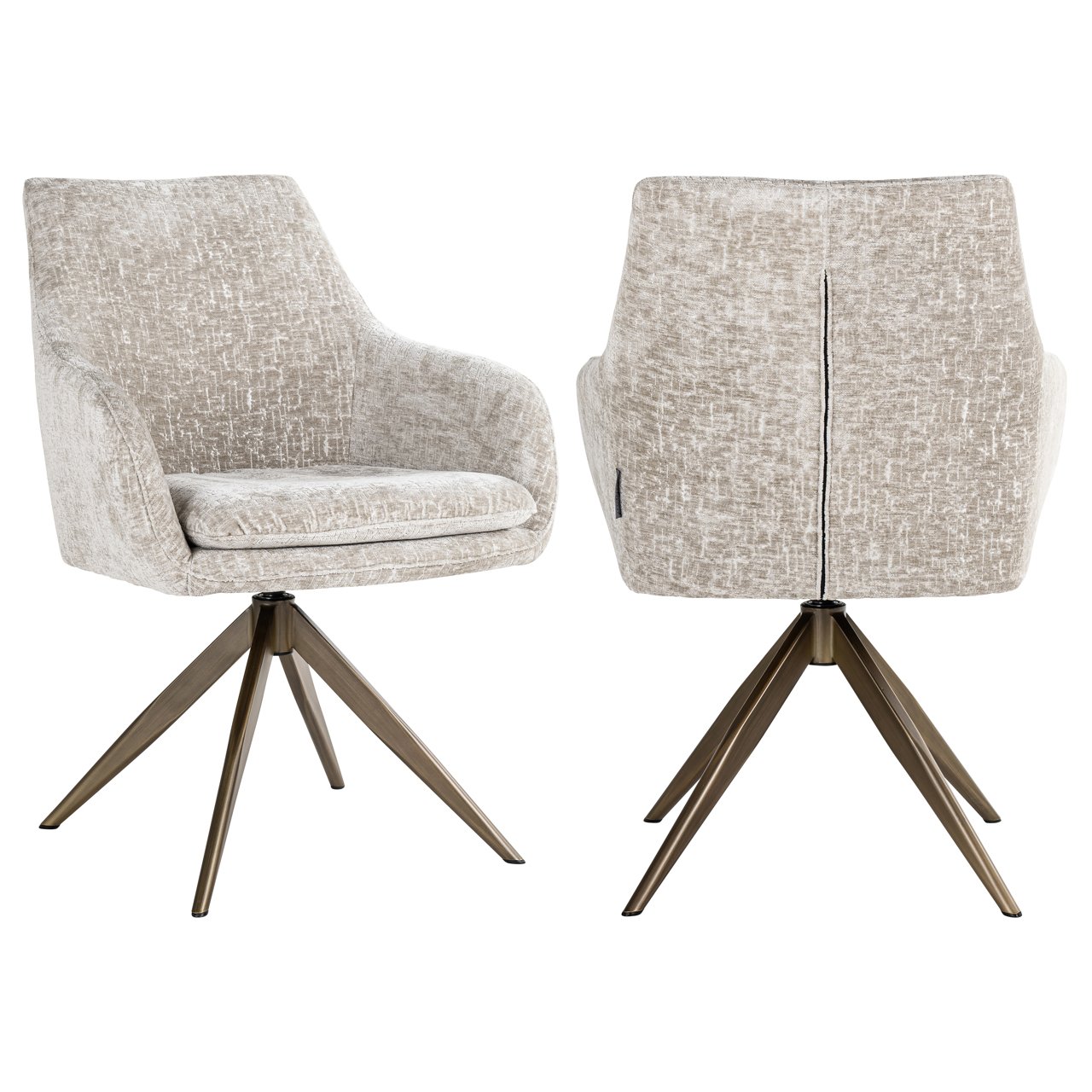 Eetkamerstoel Lisonne - Pearl - Stof - Richmond Interiors