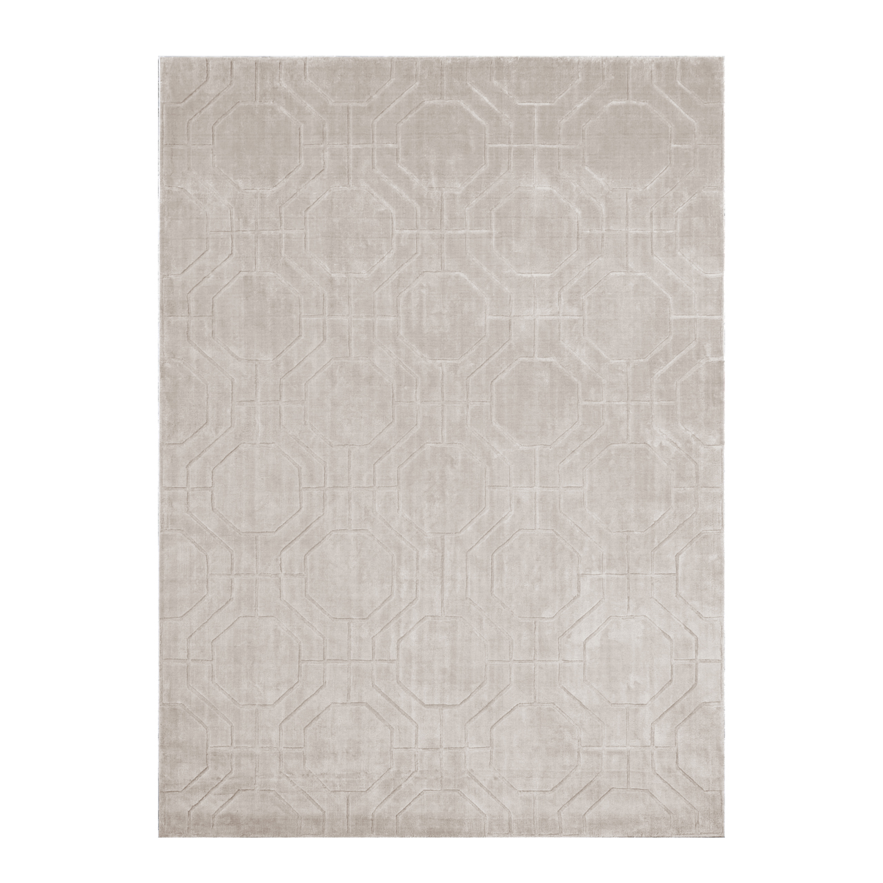 Vloerkleed Flynn - Ivory - Viscose - Richmond Interiors