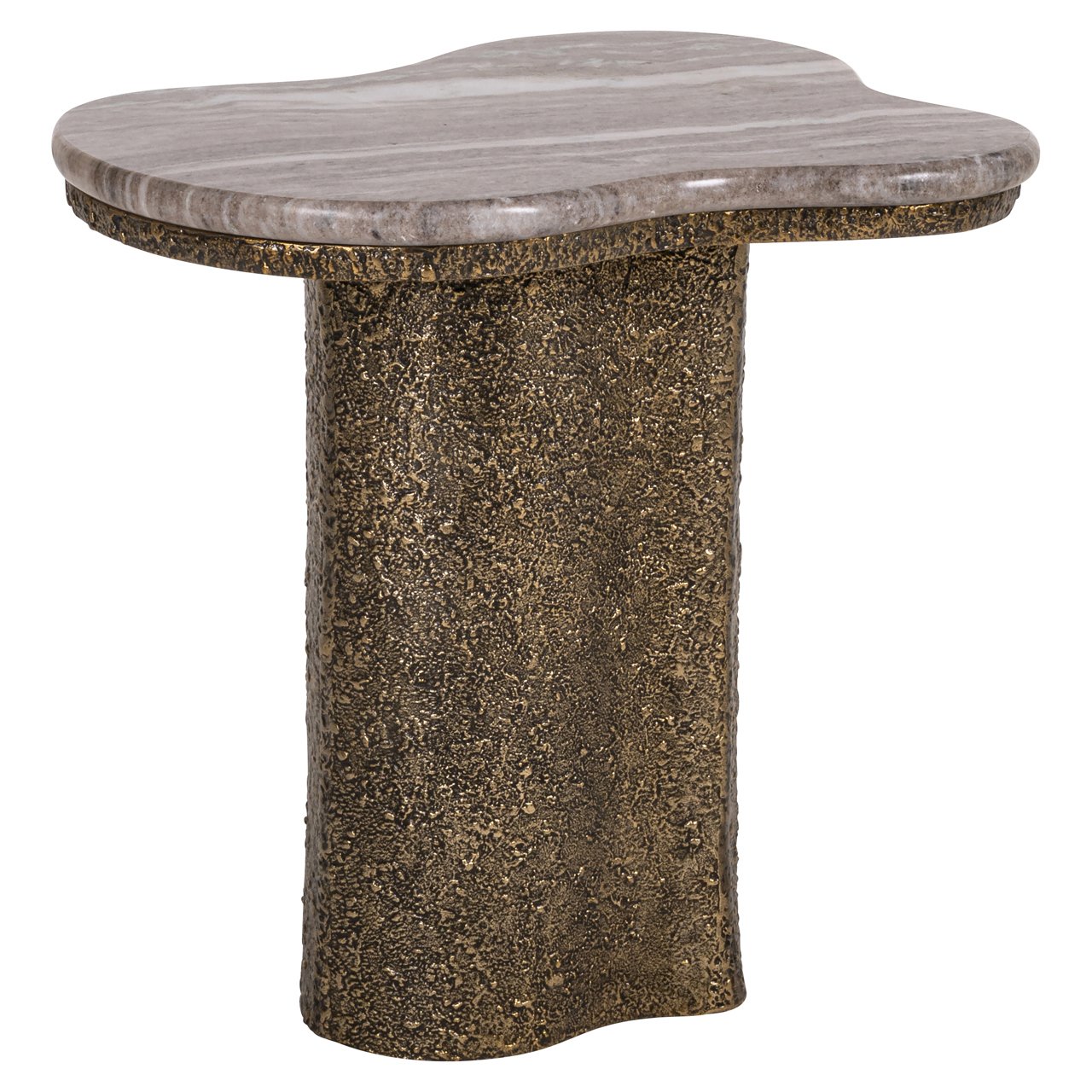 Bijzettafel Abandos - Antique Brass - Metaal - Richmond Interiors