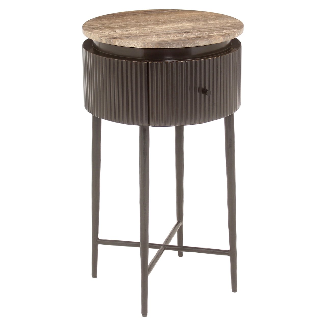 Bijzettafel Russo - Brown - - Richmond Interiors