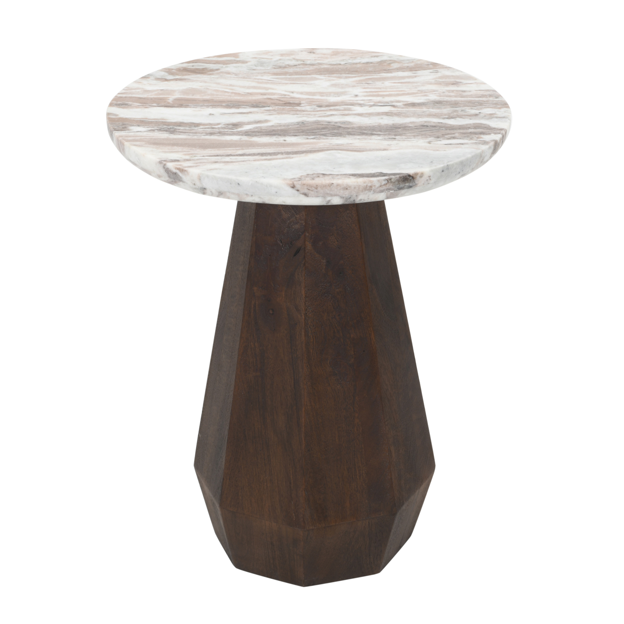Bijzettafel Oberoy - Beige - Travertin - Richmond Interiors