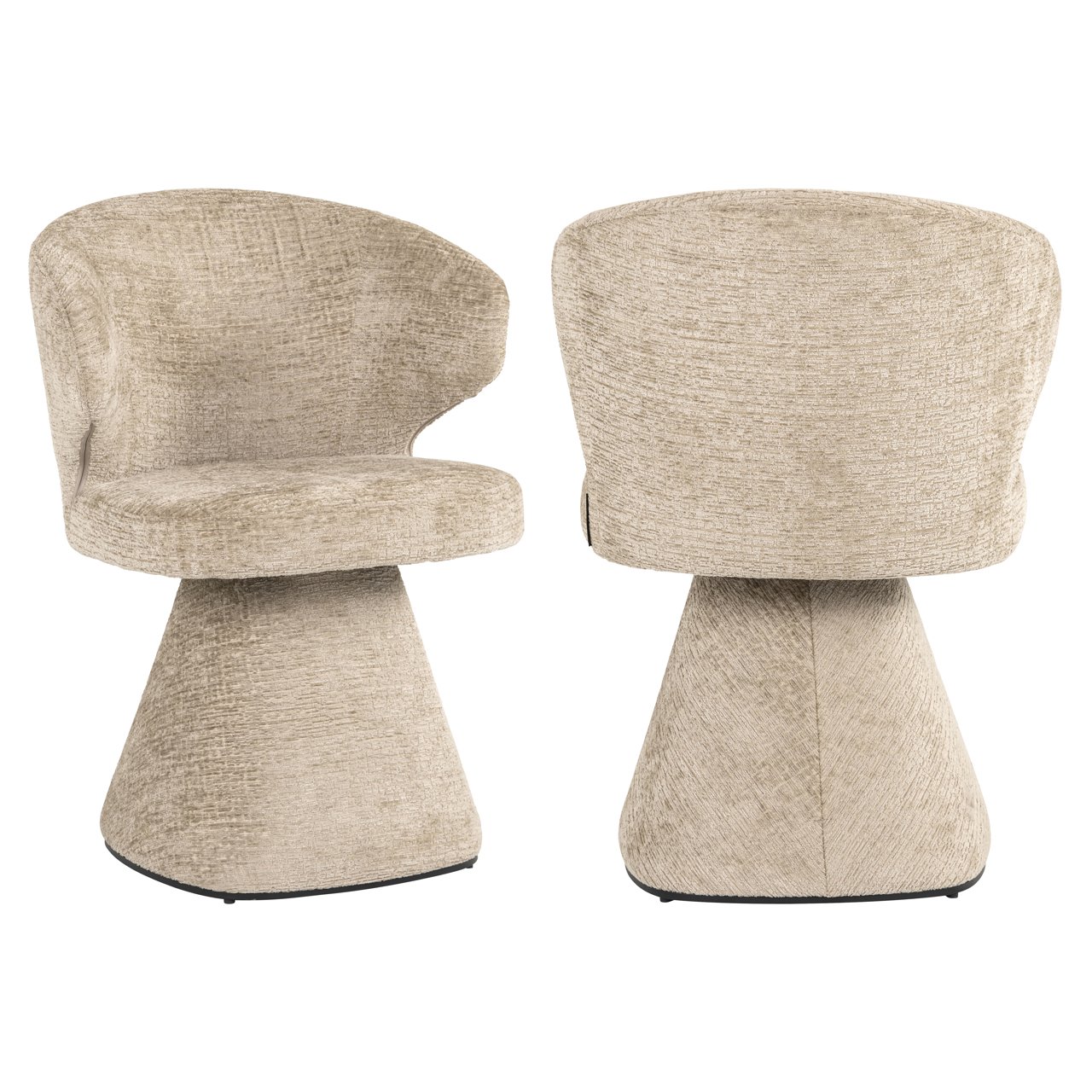 Eetkamerstoel Gatsbi - Desert - Velvet - Richmond Interiors