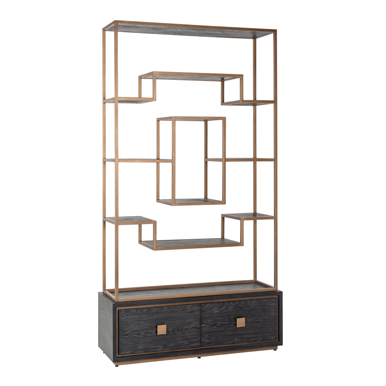 Bergkasten Hunter - Rustic Black - Hout - Richmond Interiors