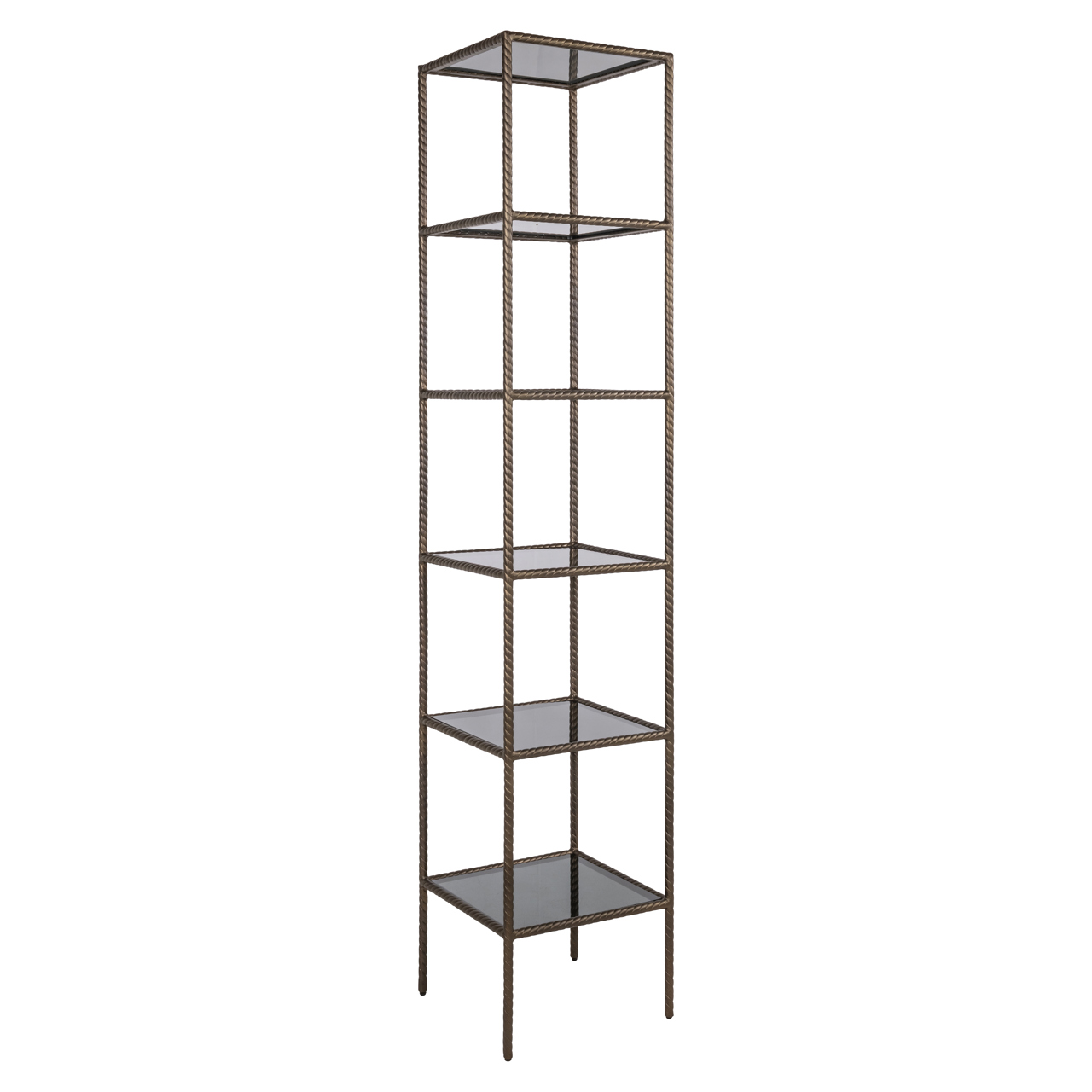 Boekkast Sheridon - Gold - Metaal - Richmond Interiors