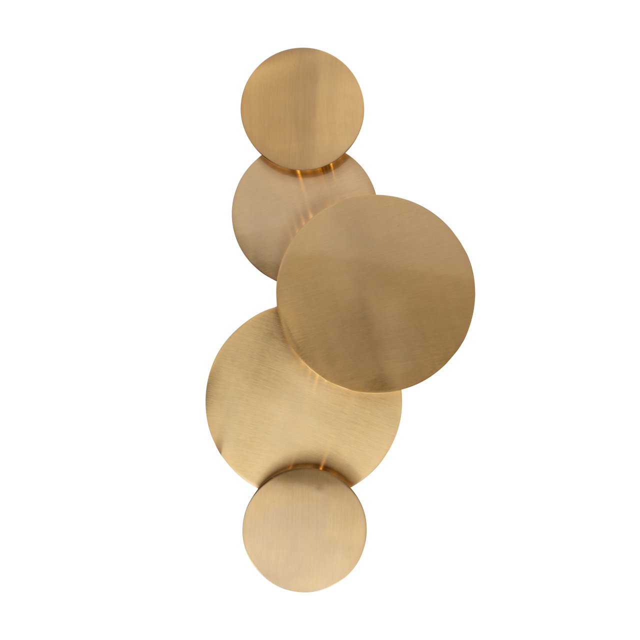 Wandlamp Collin - Brushed Gold - Metaal - Richmond Interiors