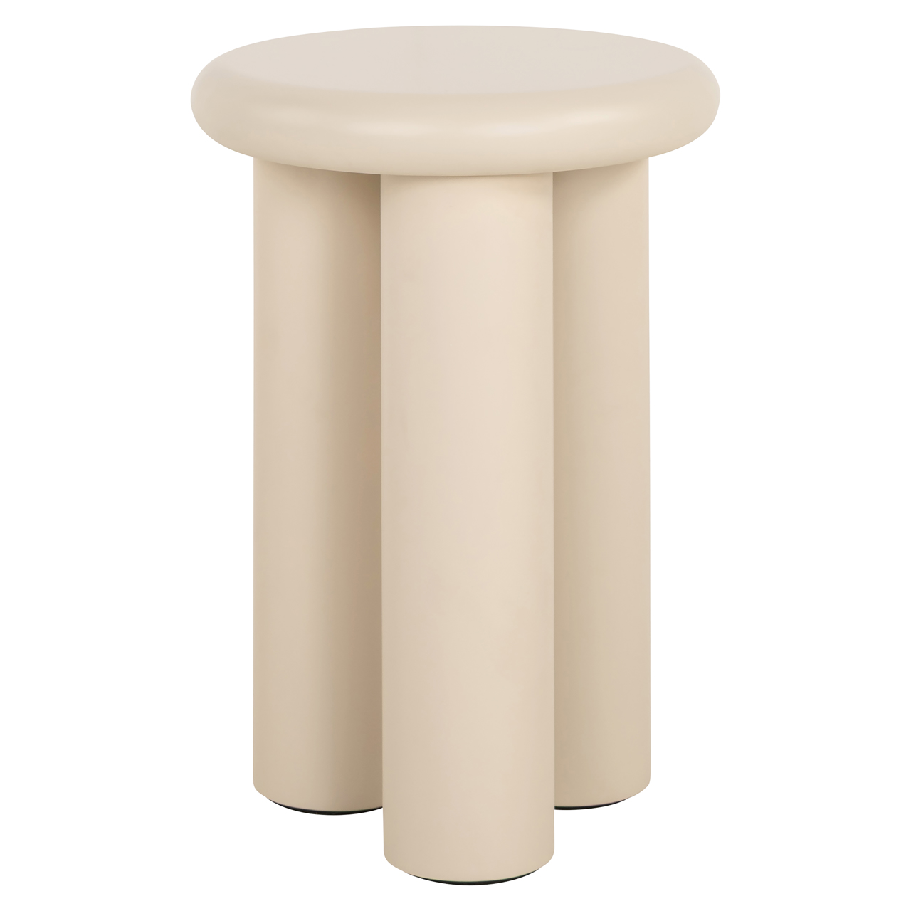 Bijzettafel Elbaz - Beige - Metaal - Richmond Interiors
